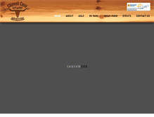 Tablet Screenshot of chinookcovegolf.com